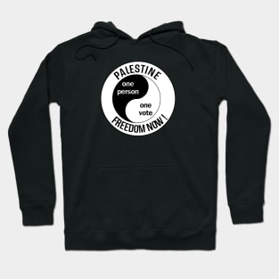 Palestine Freedom Now - One person One Vote! Hoodie